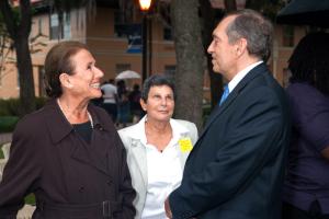Muriel Fox, Eleanor Pam & Lewis Duncan